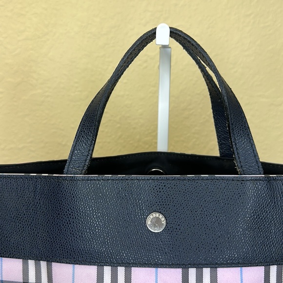 Burberry Tote Bag Handbag Pink - Picture 8 of 14